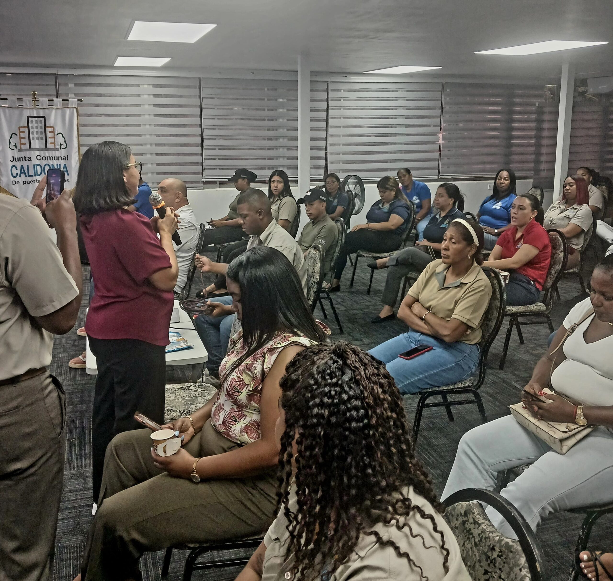 CONAPRED participa en la apertura de la jornada preventiva “Hablemos Claro” la Junta Comunal de Calidonia.