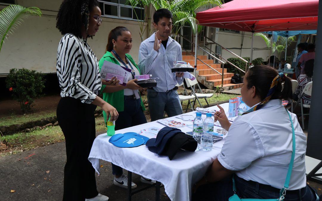 CONAPRED participa en feria sobre salud y bienestar laboral organizada por el Ministerio de Ambiente.