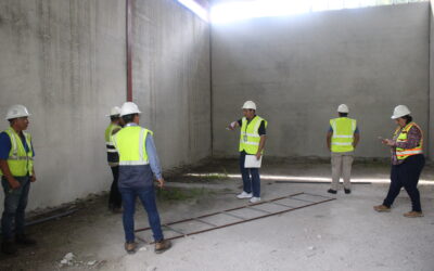 Unidad de Control de Químicos (UCQ) verifica edificio de materiales peligrosos del CCI de Aduanas en Paso Canoas