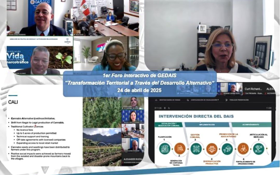 Secretaría Ejecutiva de la CONAPRED participó en el foro “Transformación Territorial a Través del Desarrollo Alternativo”